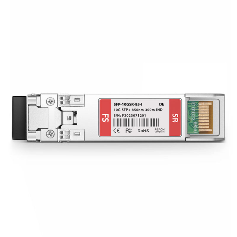 Dell Networking 407-BBOU-I Compatible 10GBASE-SR SFP+ 850nm 300m DOM Duplex LC/UPC MMF Optical Transceiver Module (Industrial)