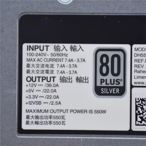 R520 T420 550W Power Supply 096R8Y DH550E-S1 DPS-550PB F550E-S0 2G4WR