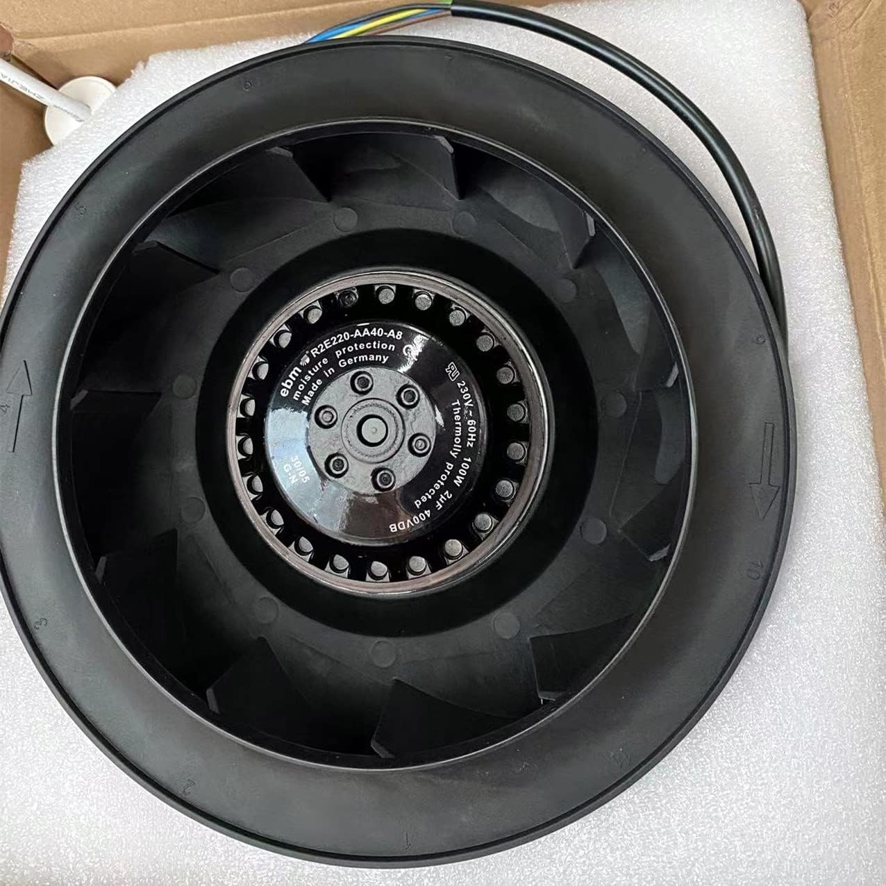 R2E220-AA40-A8 Fan R2E220-AA40-A8 230V 60Hz 100W Centrifugal Fan