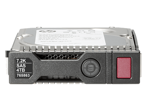 HP 765257-B21 4TB 12G SAS 7.2K rpm LFF 3.5in SC Midline 512e Hard Drive
