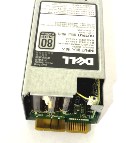 Dell 350W Redundant Power Supply for PowerEdge R320 R420 Server PN: Y8Y65 9WR03 P7GV4 (Certified Refurbished)