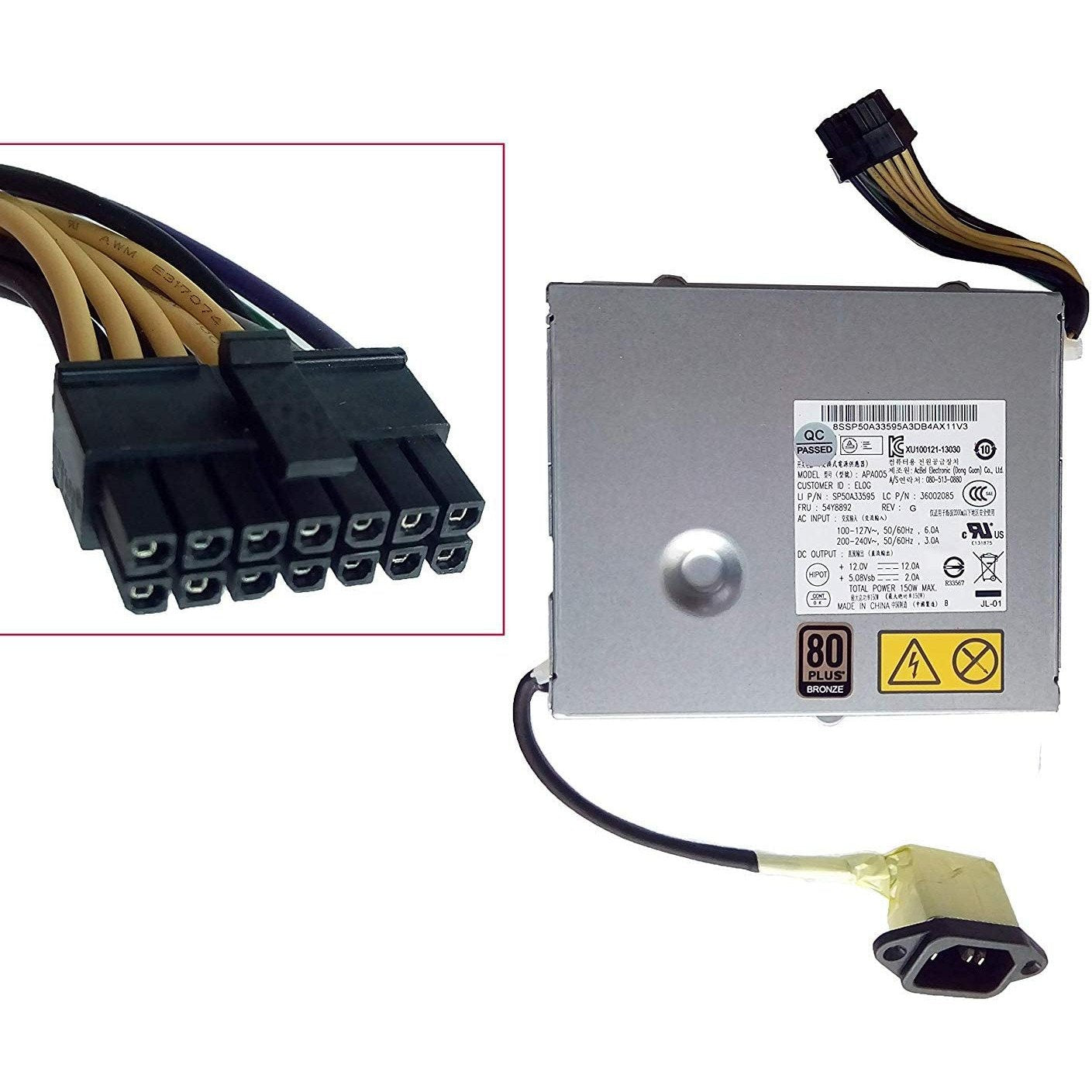 Fuente 150 Watt Power Supply