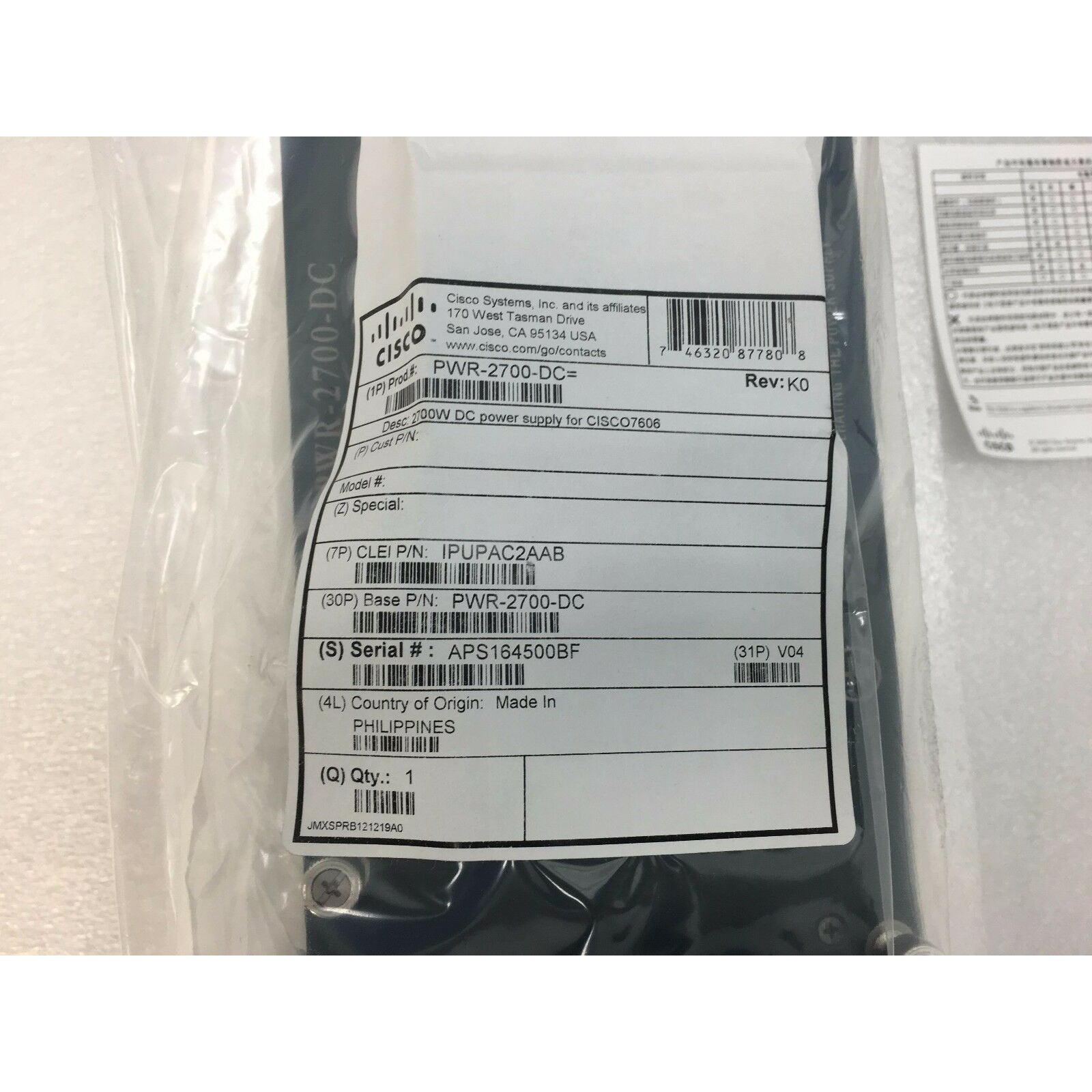Power Supply for Cisco