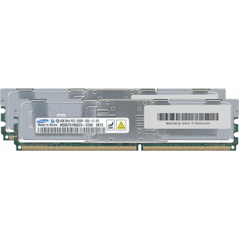 Memória 8GB (2x4GB) DDR2 667MHz 240-Pin ECC FB-DIMM PC2-5300 para Dell A2146192 Samsung - FoxTI