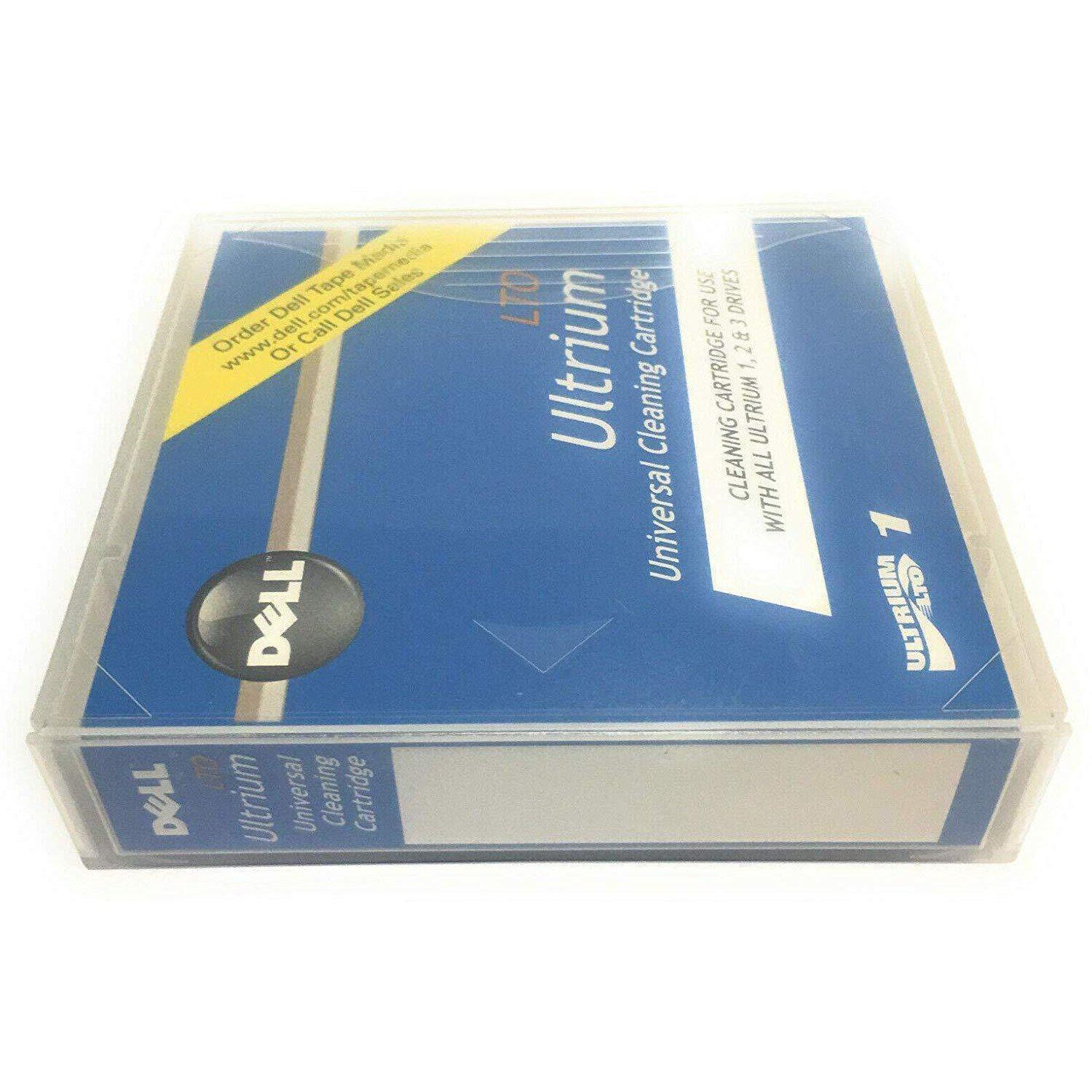 DELL Ultrium LTO Universal Cleaning Cartridge, Part # 01X024 for LTO-1, LTO-2, LTO-3, LTO-4 & LTO-5 Ultrium Drives-FoxTI