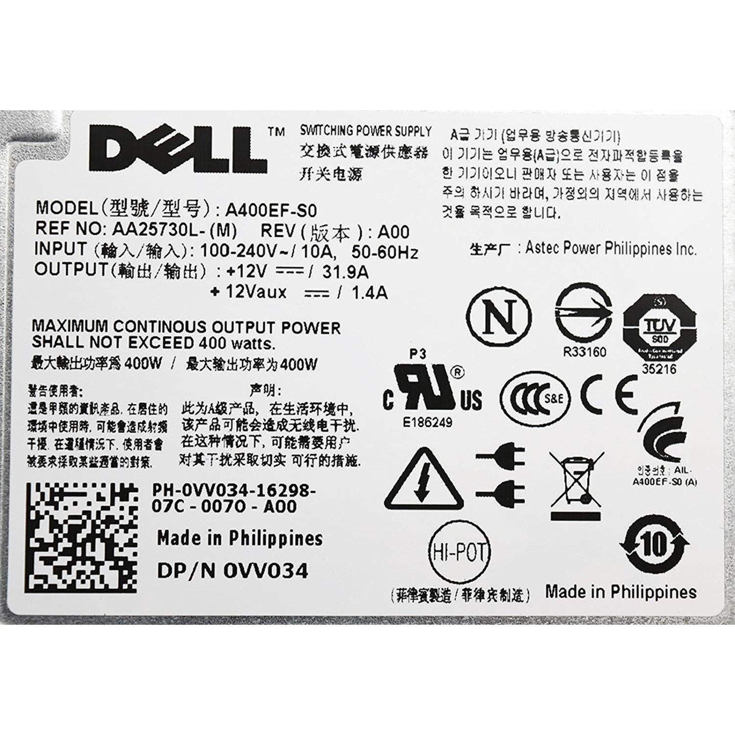 PowerEdge T310 Power Supply