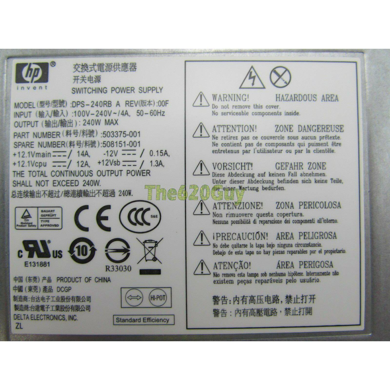 BTX Power Supply