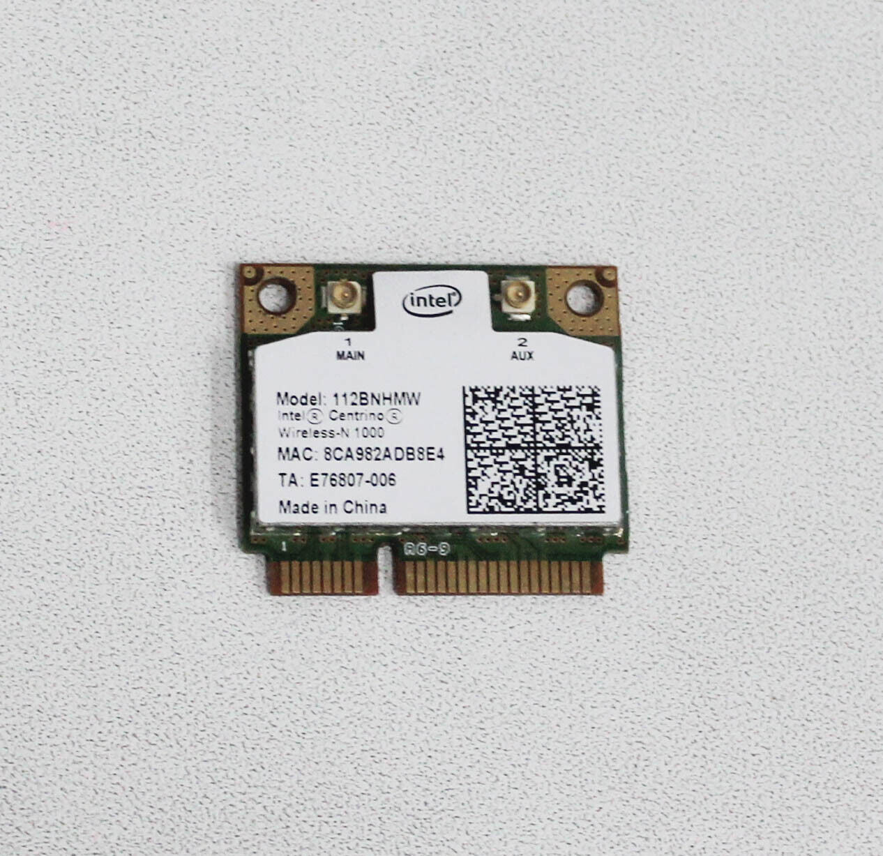Cartão HP Pavilion dm4-2000 Genuine Intel Wireless WiFi Card 112BNHU 593530-001 - AloTechInfoUSA