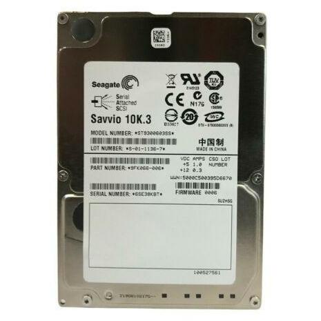 Disco ST9300603SS 9FK066-006 Seagate 300GB SAS 2.5" Hard Drive - MFerraz Tecnologia