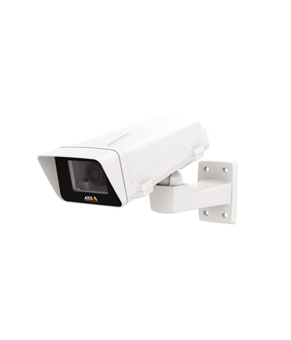 Axis Communications 0748-001 M1124-E M1124-E HDTV Outdoor Camera, NEMA 4X, IP66 and IK10-rated, Lightweight, CS-mount Vari-focal Lens, 3-10.5mm, Max HDTV 720p At 30 fps, Power over Ethernet, Midspan not Included.