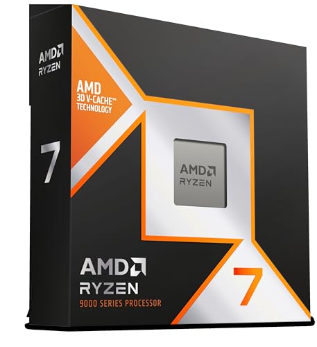 AMD RYZEN 7 9800X3D 8-Core, 16-Thread Desktop Processor|B0DKFMSMYK