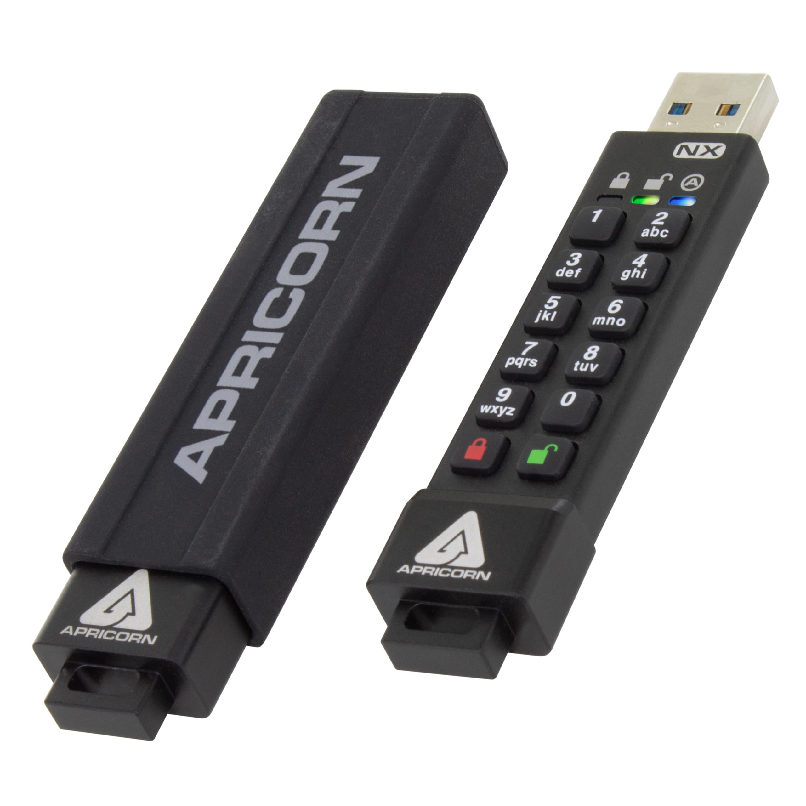 Apricorn ASK3-NX 16GB USB 3.1 Encrypted Secure Drive (ASK3-NX-16GB)
