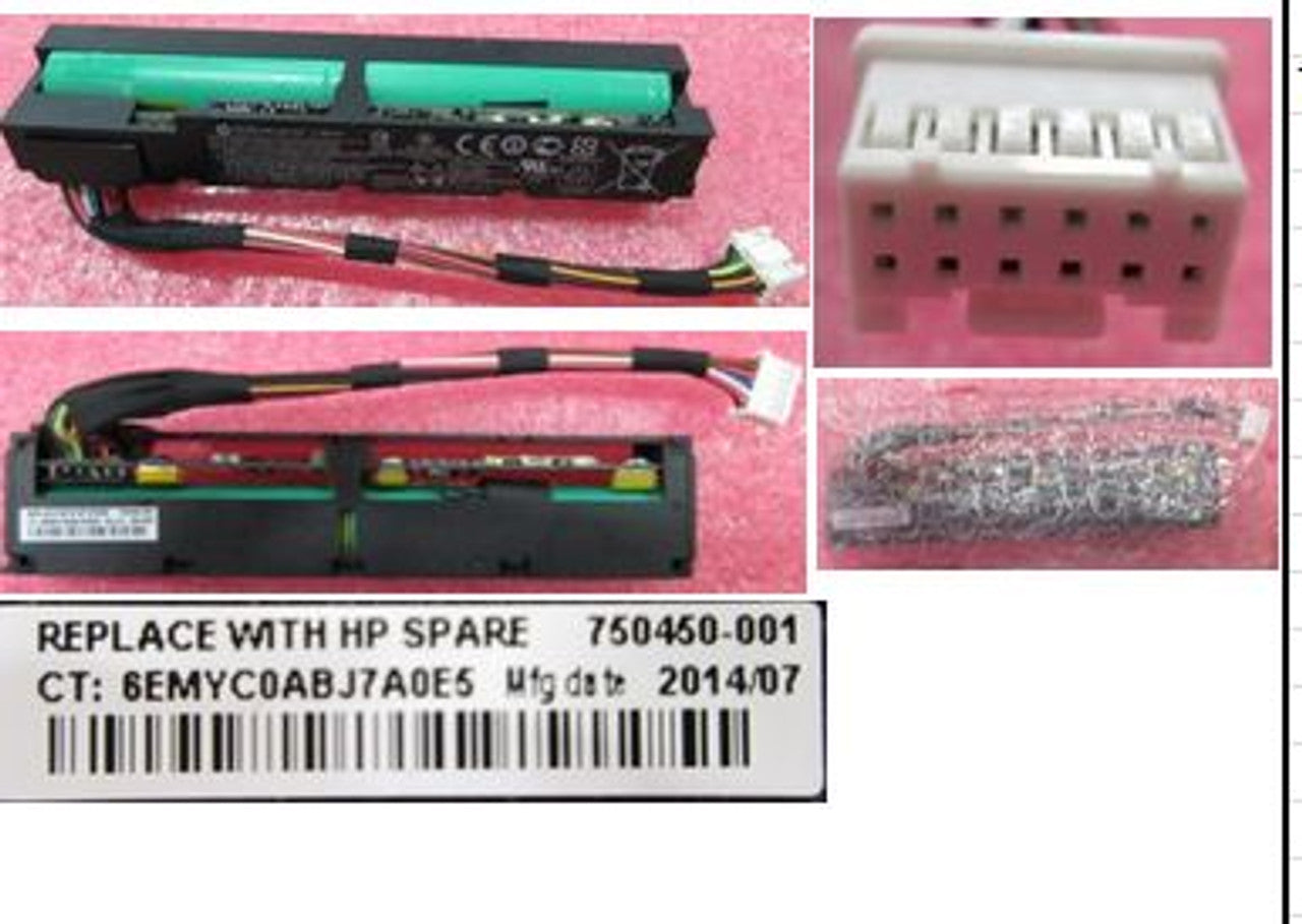 HPE 750450-001 96Watt Smart Storage Battery for DL/ML/SL G9 Servers