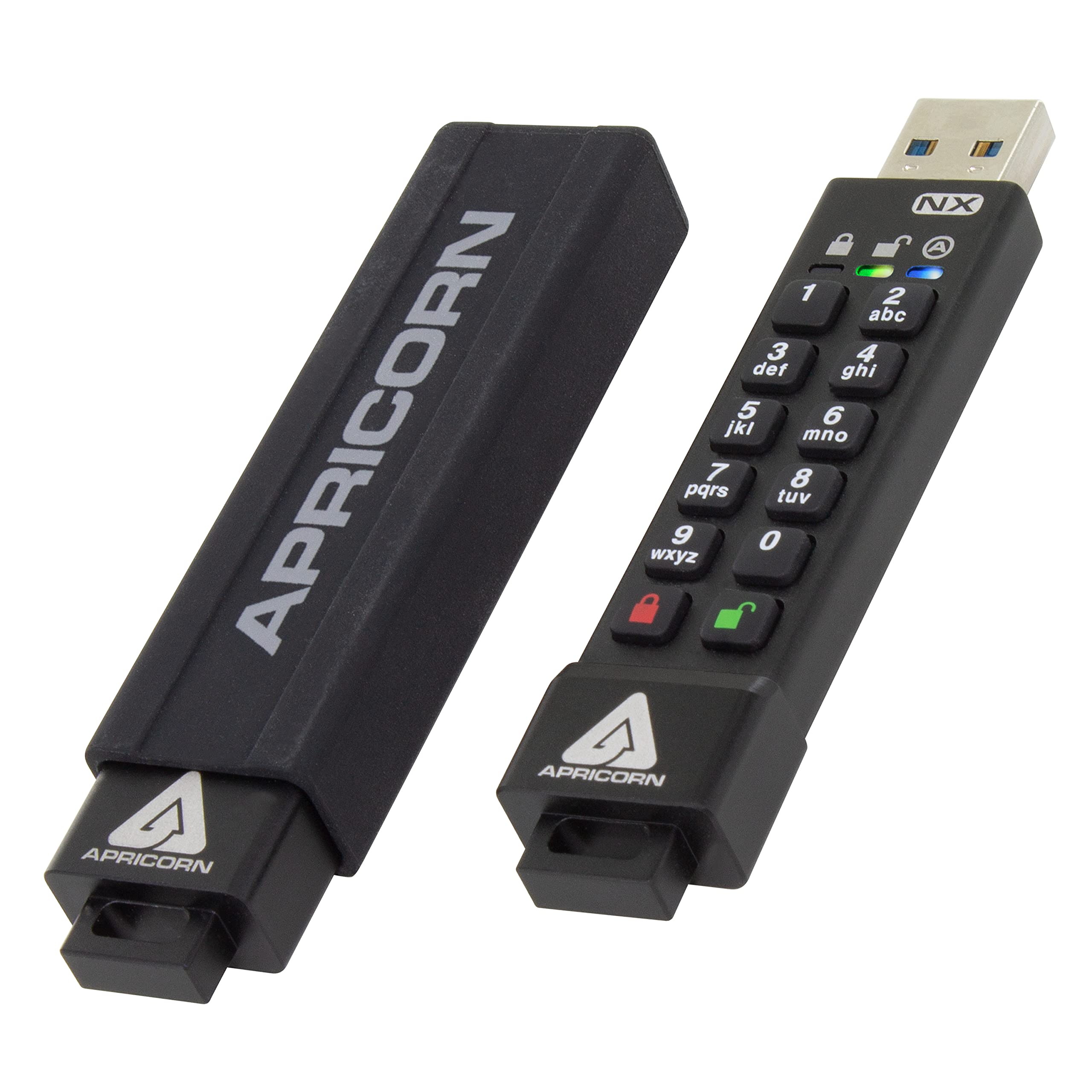 Apricorn ASK3-NX 16GB USB 3.1 Encrypted Secure Drive (ASK3-NX-16GB)