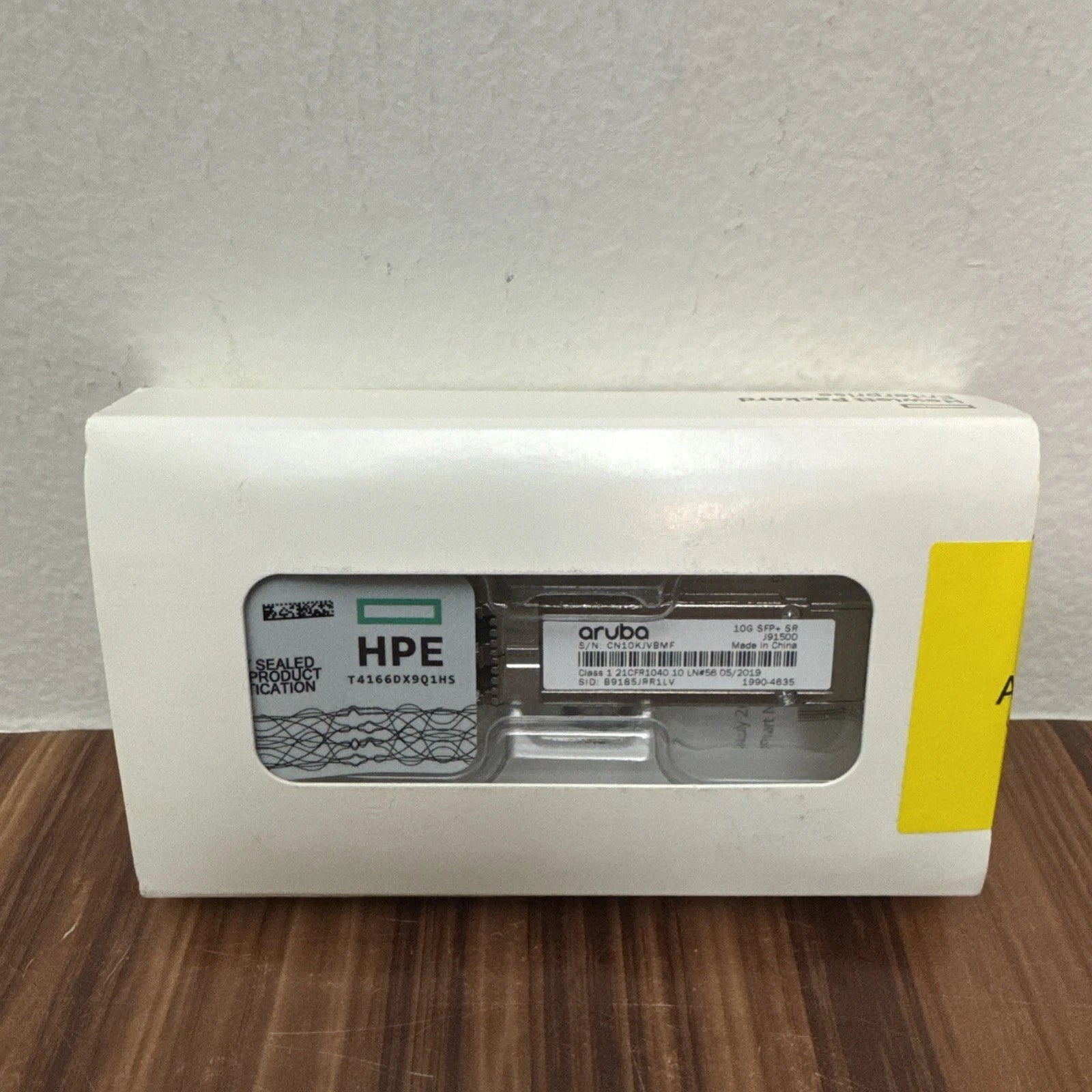 Genuine HPE J9150D Aruba 10G SFP+ LC SR OM3 300m MMF Transceiver New Sealed|136713768447