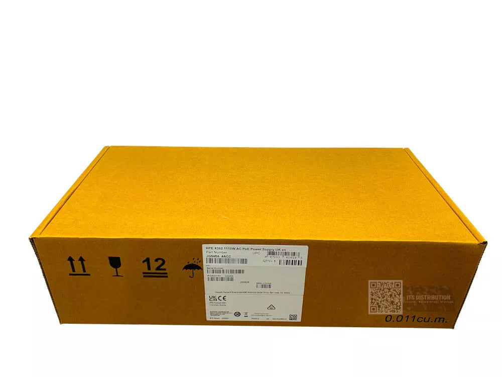 JG545A HPE X362 1110W 115-240VAC to 56VDC PoE Power Supply