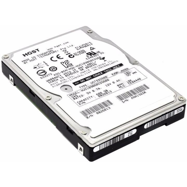 0B26071 HGST HUC109060CSS600 600GB 10K SAS 2.5" 6G HDD Hard Drive-FoxTI