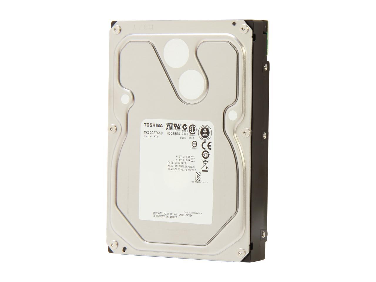 TOSHIBA MK1002TSKB 1TB 7200 RPM 64MB Cache SATA 3.0Gb/s 3.5 Enterprise Hard Drive disco - AloTechInfoUSA