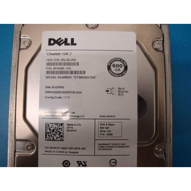 Disco DELL 9FN066-150  600GB 15K 3.5" 6Gb/s 16MB FW: ES66 - MFerraz Tecnologia