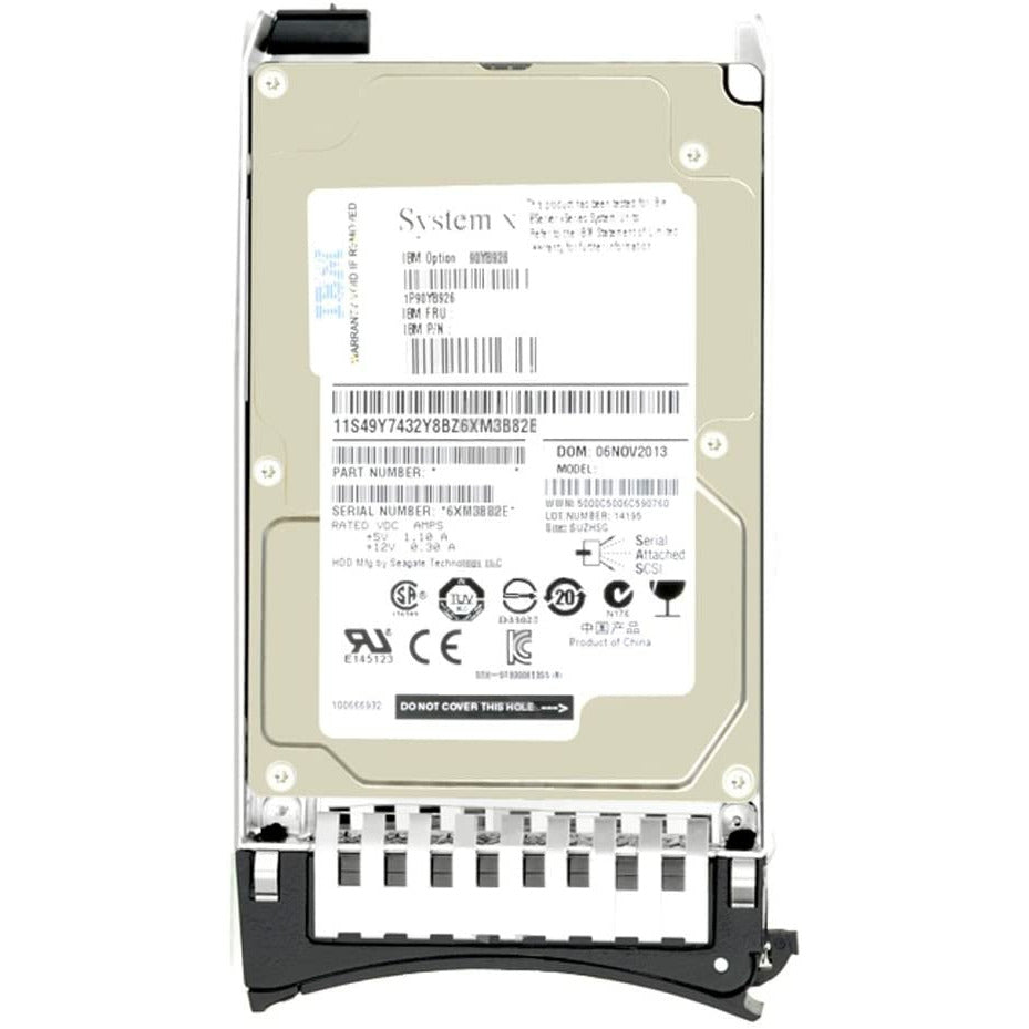 IBM 42D0778 - 1TB 3.5" Near Line SAS 7.2K 6Gb/s HS Hard Drive disco - MFerraz Tecnologia