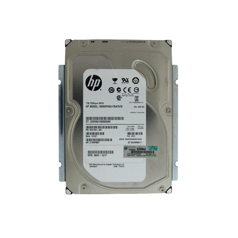 ST1000NM0011, Z1N, KRATSG, PN 9YZ164-065, FW HPGD, HP 1TB SATA 3.5 Hard Drive disco - AloTechInfoUSA