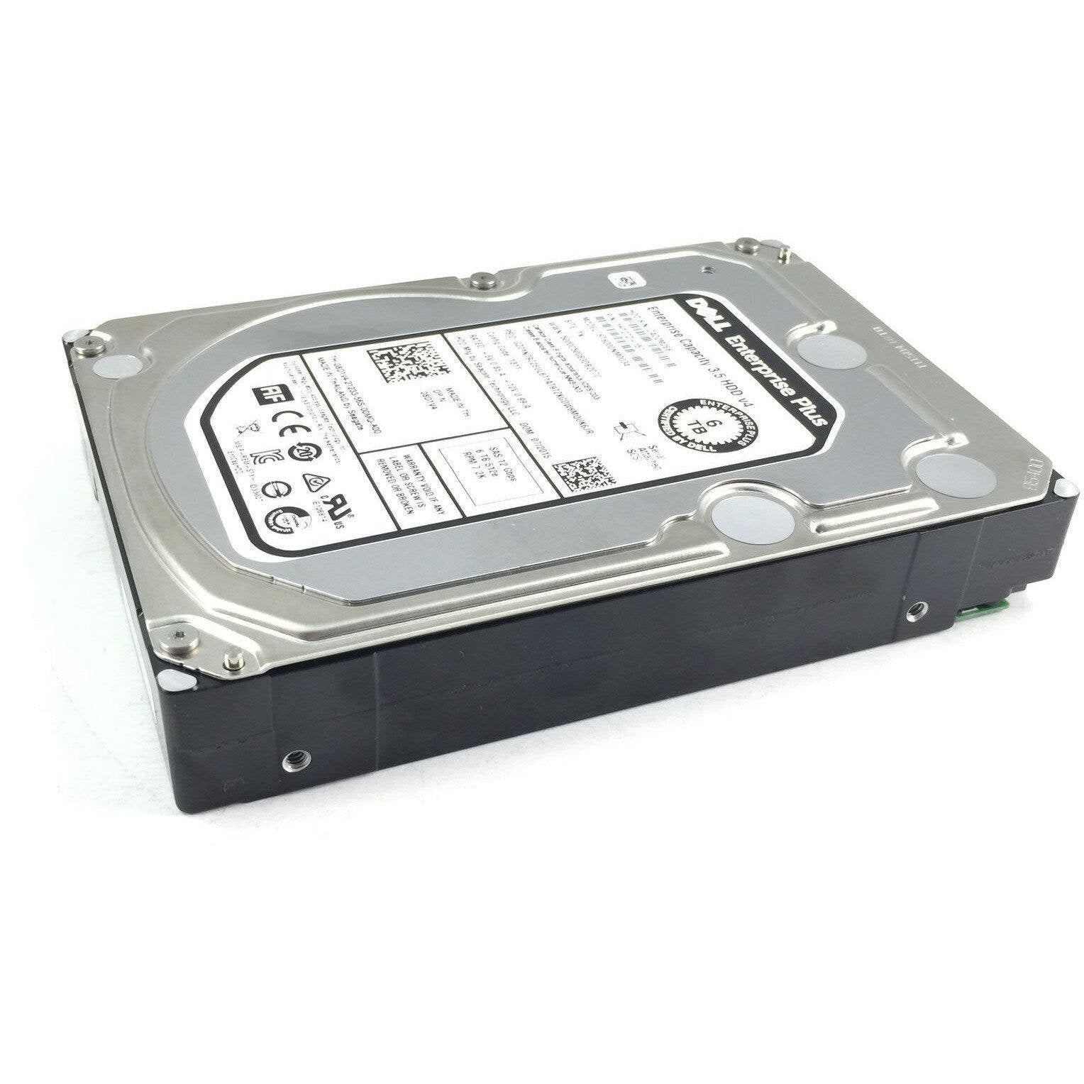 8D1V4 DELL ENTERPRISE 6TB 7.2K 12GBPS SAS 3.5'' HARD DRIVE ST6000NM0034-FoxTI