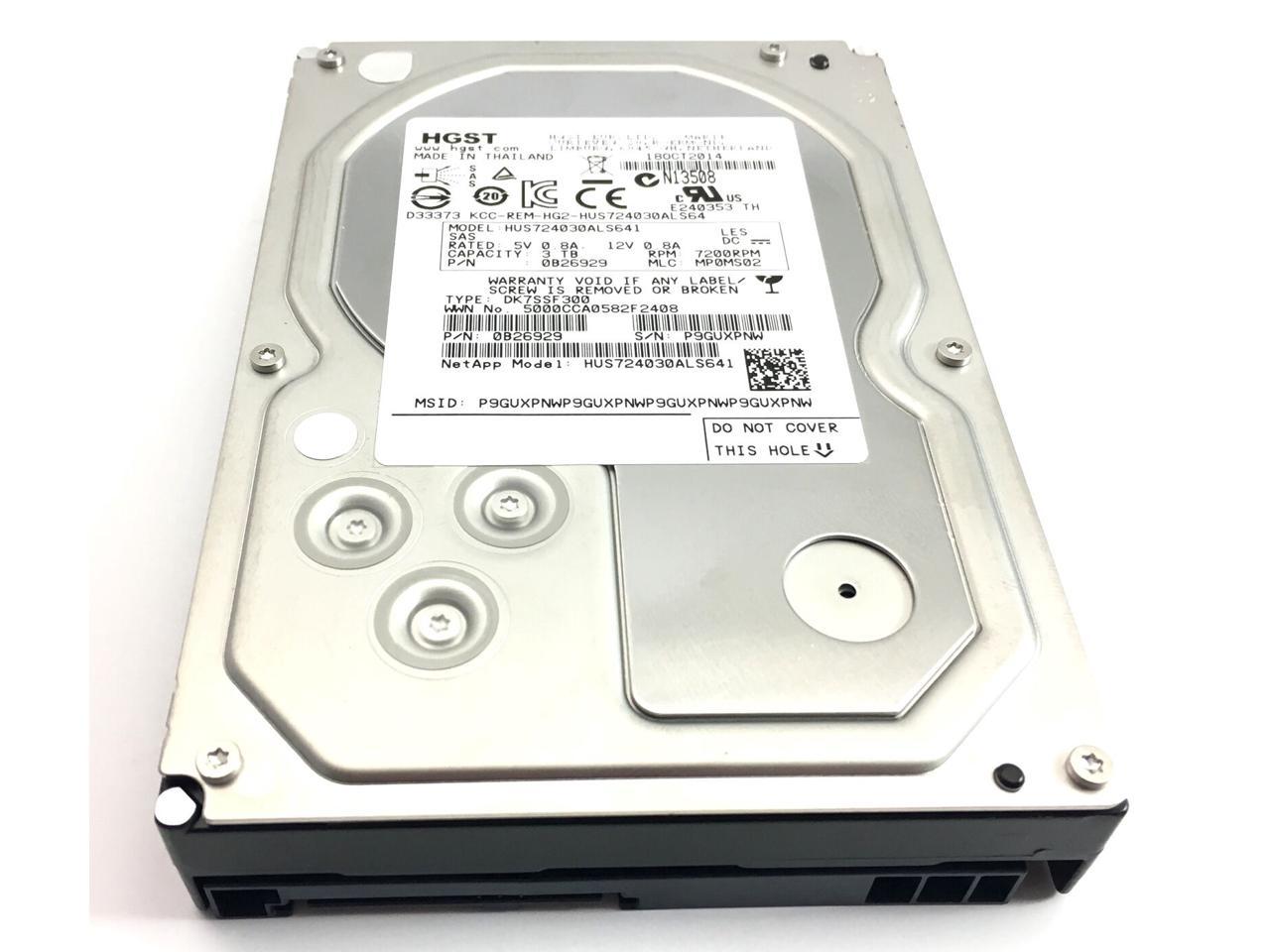 Hitachi UltraStar 3TB 7.2K NL SAS 3.5" Hard Drive ( HUS723030ALS640 ) 0B26311 - AloTechInfoUSA