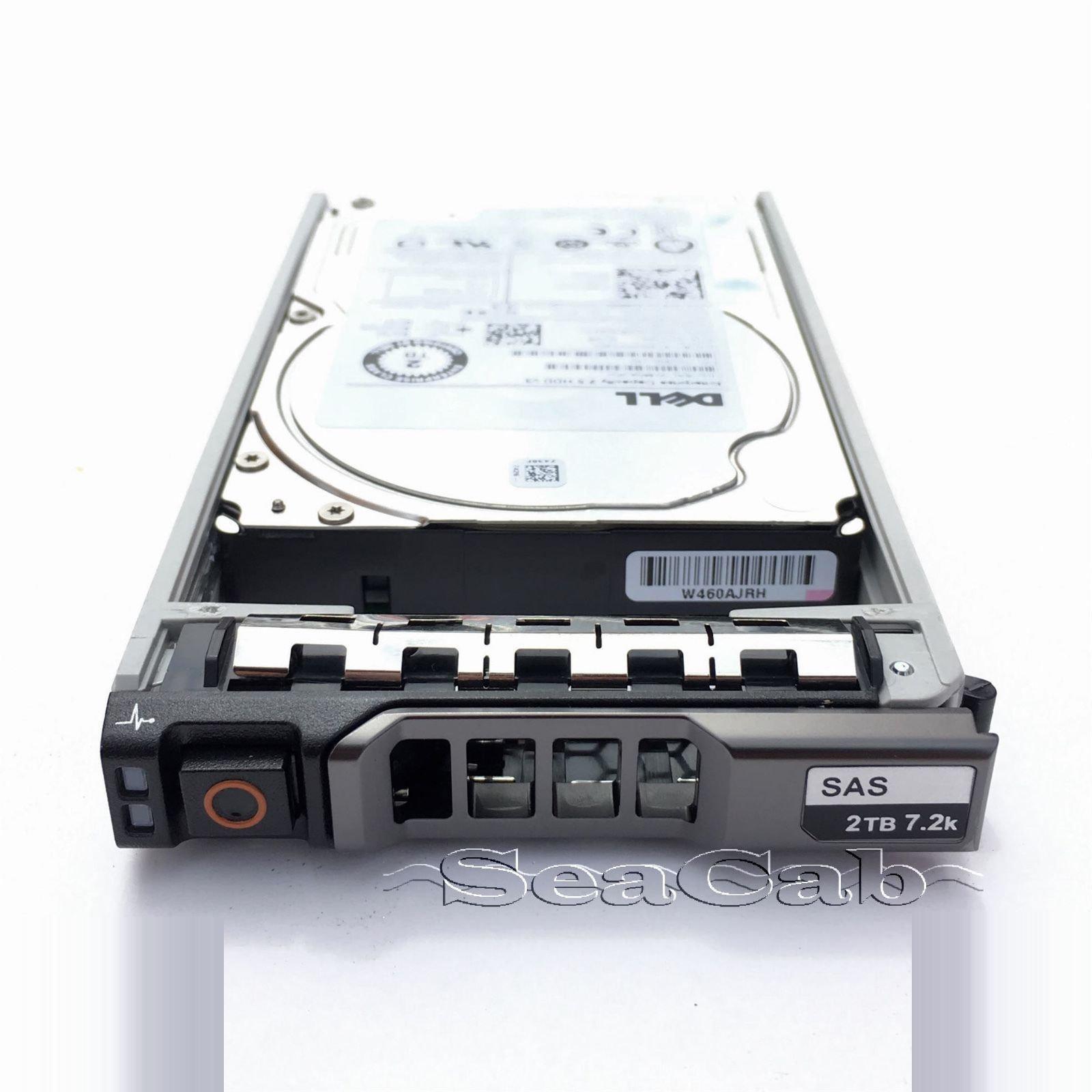 Dell 2TB 7.2K SAS 2.5" Hard Drive for PowerEdge R330 R430 R530 R630 R730 R930 884116252955-FoxTI