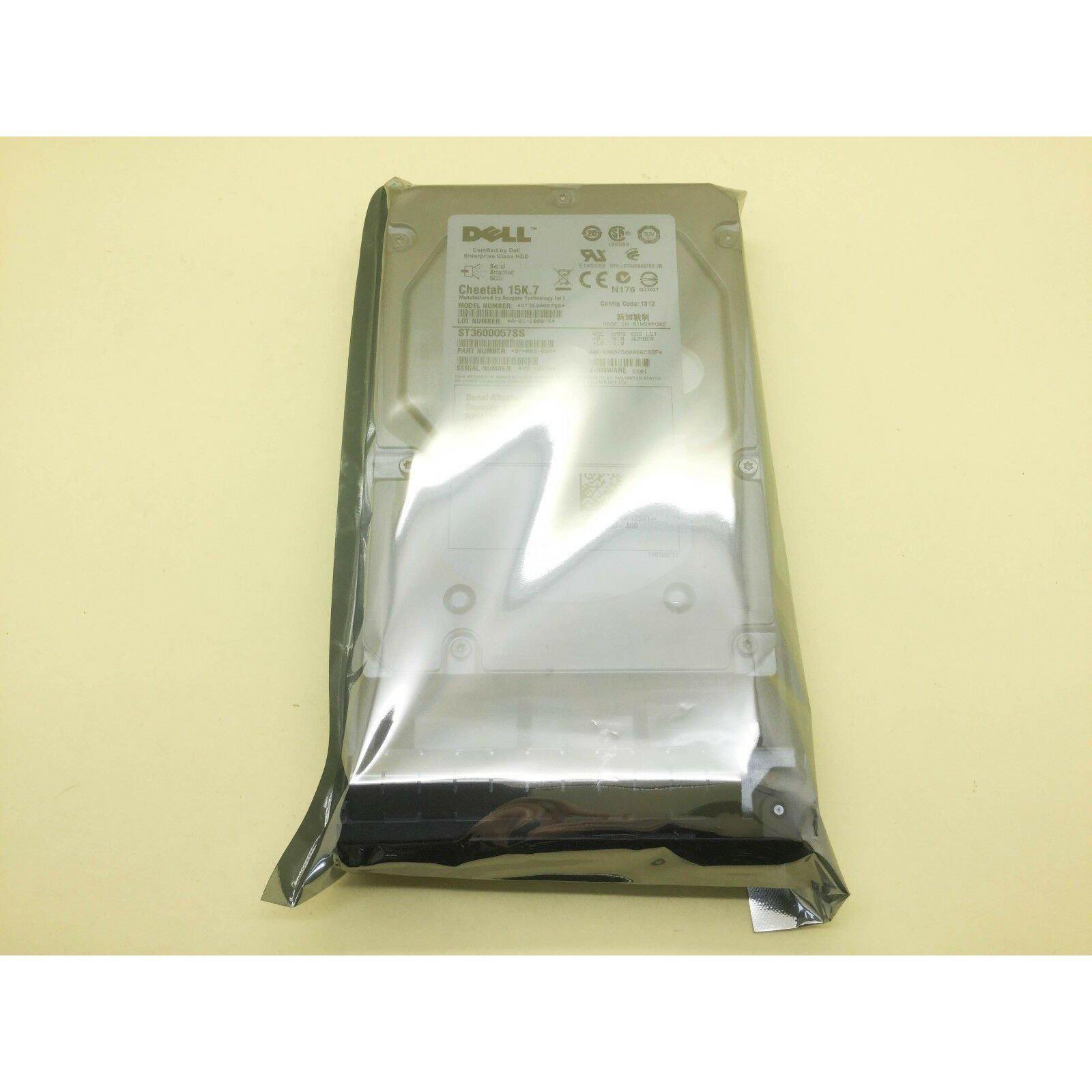 J762N Dell 0J762N 600GB 15K 6Gbps SAS LFF HDD Hard Drive ST3600057SS 837654900239-FoxTI