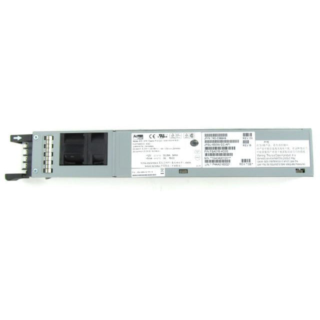 Fonte Juniper Networks JPSU-650W-DC-AFI 650W DC Power Supply EX4550/QFX3500/QFX5100 - AloTechInfoUSA