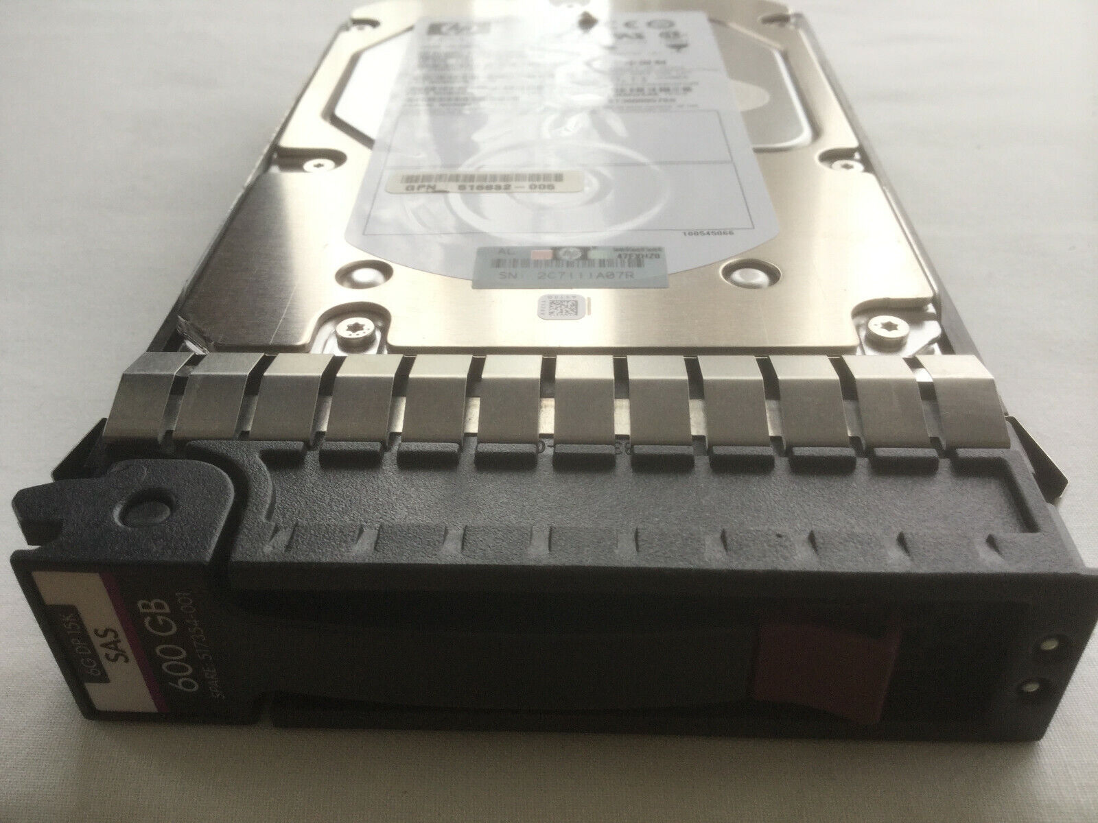 HP EF0600FARNA 516810-003 600GB 15K 3.5" 6G DUAL PORT HARD DRIVE - AloTechInfoUSA