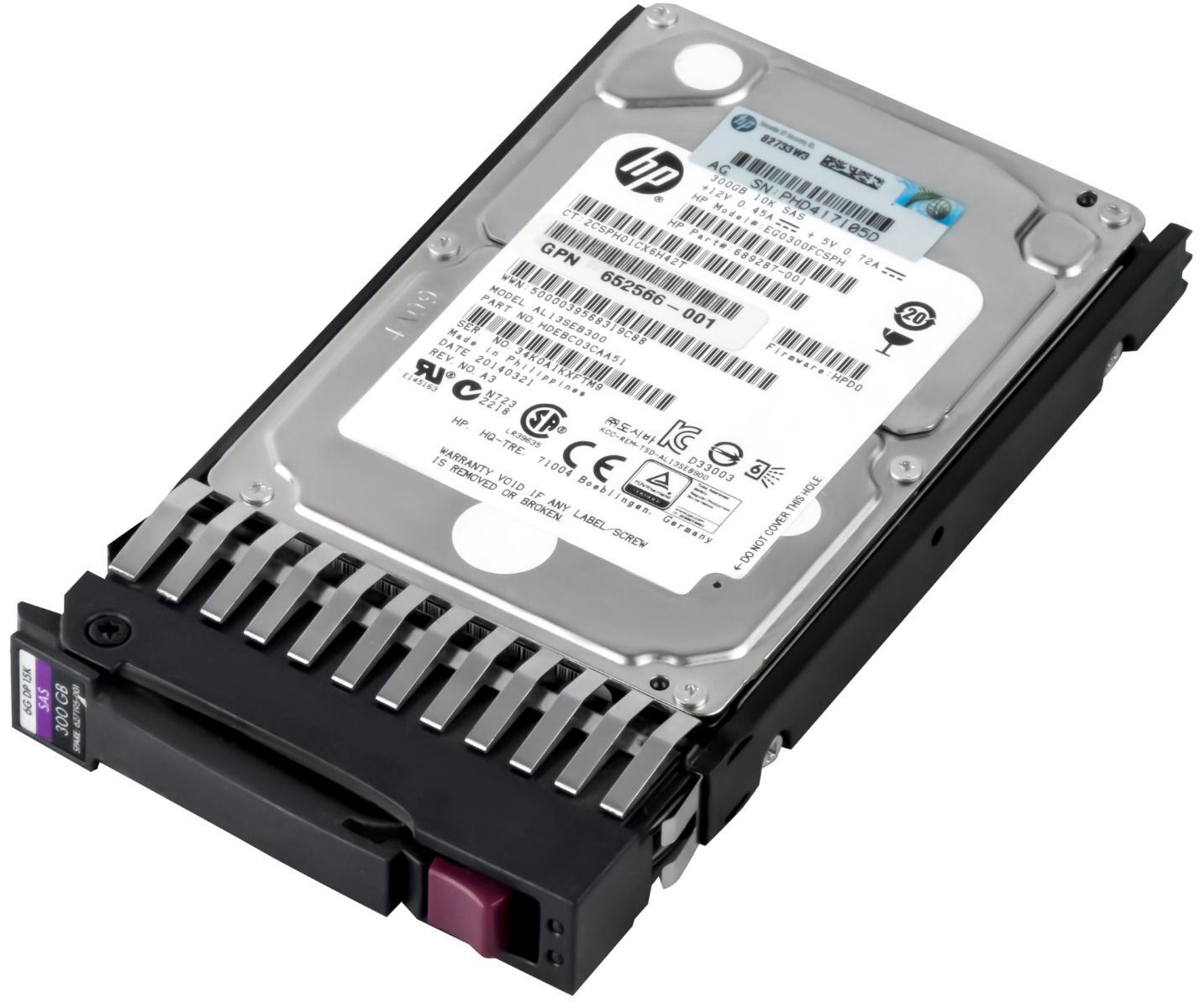 HP Hewlett Packard 416248-001 416248001 300GB 15000RPM Hard Drive SAS LFF 3.5-Inch / SPARE - AloTechInfoUSA