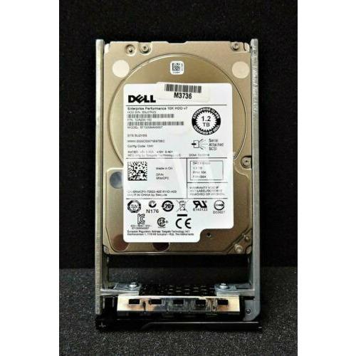 Disco 1DA200-150 Dell 1.2TB 10K RPM 6Gb/s 2.5" SAS ENTERPRISE Hard Drive HDD V7 - MFerraz Tecnologia