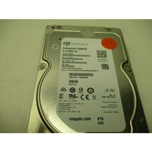 Seagate Enterprise 3.5 HDD v5 ST4000NM0025 4TB SAS Hard Drive 3.5" Disco - MFerraz Tecnologia