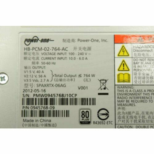 Fonte IBM Power One Power Supply HB-PCM-02-764-AC w/ AP-BAT01-022-01 Battery Module - MFerraz Tecnologia