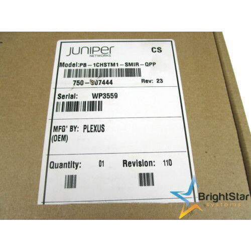 Juniper PB-1CHSTM1-SMIR-QPP  1-Port Channelized STM1 DS0 IQ PIC - MFerraz Tecnologia