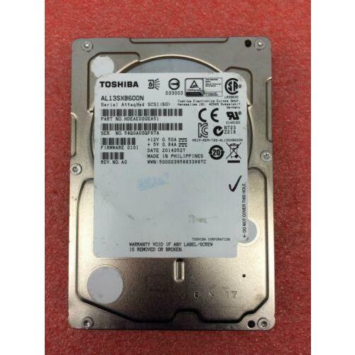 Disco Toshiba AL13SXB600N HDEAE00GEA51 600GB 15K 2.5" SAS 6Gbps Hard Drive | HD1241 - MFerraz Tecnologia