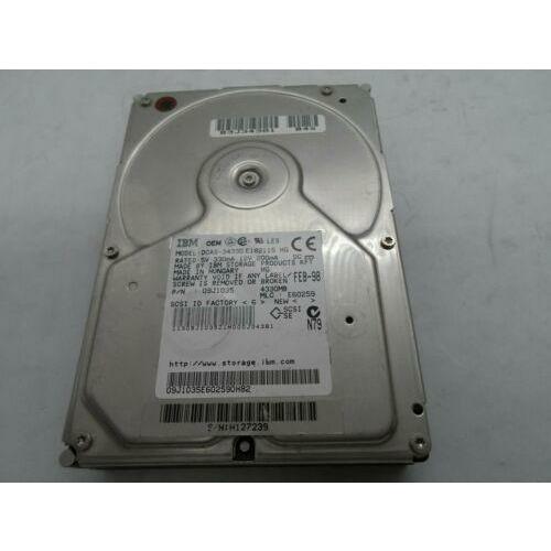 Disco IBM UltraStar 4.3GB 50PIN SCSI Internal Hard Drive HDD 09J1035 DCAS-34330 - MFerraz Tecnologia