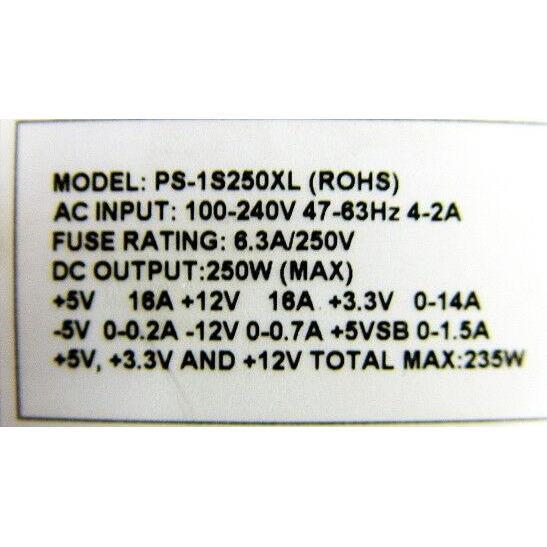 PS-1S250XL Power Supply